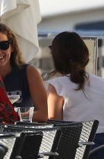 HOLLY WILLOGHBY at a Waterfront Restaurant on Gold Coast 11/15/2018