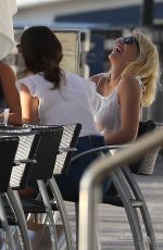 HOLLY WILLOGHBY at a Waterfront Restaurant on Gold Coast 11/15/2018