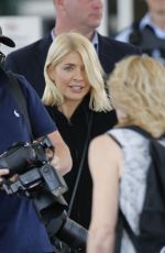 HOLLY WILLOUGHBY at Coolangatta Airport on Gold Coast 11/11/2018