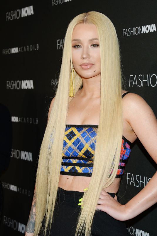 IGGY AZALEA at Fashion Nova x Cardi B Launch in Los Angeles 11/14/2018