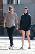 IRELAND BALDWIN and Noah Schweizer Out for Lunch in Los Angeles 11/17/2018