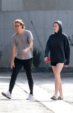 IRELAND BALDWIN and Noah Schweizer Out for Lunch in Los Angeles 11/17/2018