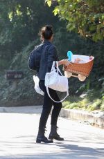 IRINA SHAYK Arrives at Bradley Cooper