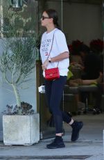 IRINA SHAYK at Bellacures Spa in Santa Monica 11/26/2018