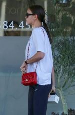 IRINA SHAYK at Bellacures Spa in Santa Monica 11/26/2018