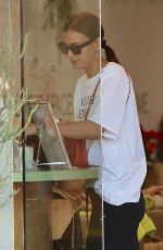 IRINA SHAYK at Bellacures Spa in Santa Monica 11/26/2018