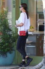 IRINA SHAYK at Bellacures Spa in Santa Monica 11/26/2018