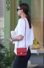 IRINA SHAYK at Bellacures Spa in Santa Monica 11/26/2018