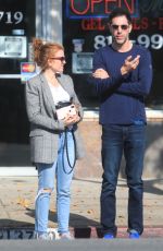 ISLA FISHER and Sacha Cohen Out for Lunch in Los Angeles 11/28/2018