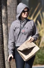 ISLA FISHER Out Shopping in Studio City 10/30/2018