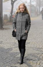 IZBELLA MIKO Out and About in Warsaw 11/10/2018