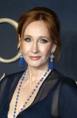 J.K. ROWLING at Fantastic Beasts: The Crimes of Grindelwald Premiere in London 11/13/2018
