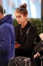 JAIA GERBER at Heathrow Airport in London 10/31/2018