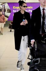 JAIA GERBER at Heathrow Airport in London 10/31/2018