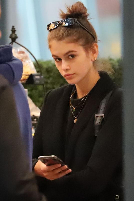 JAIA GERBER at Heathrow Airport in London 10/31/2018