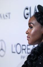 JANELLE MONAE at Glamour Women of the Year Summit: Women Rise in New York 11/11/2018