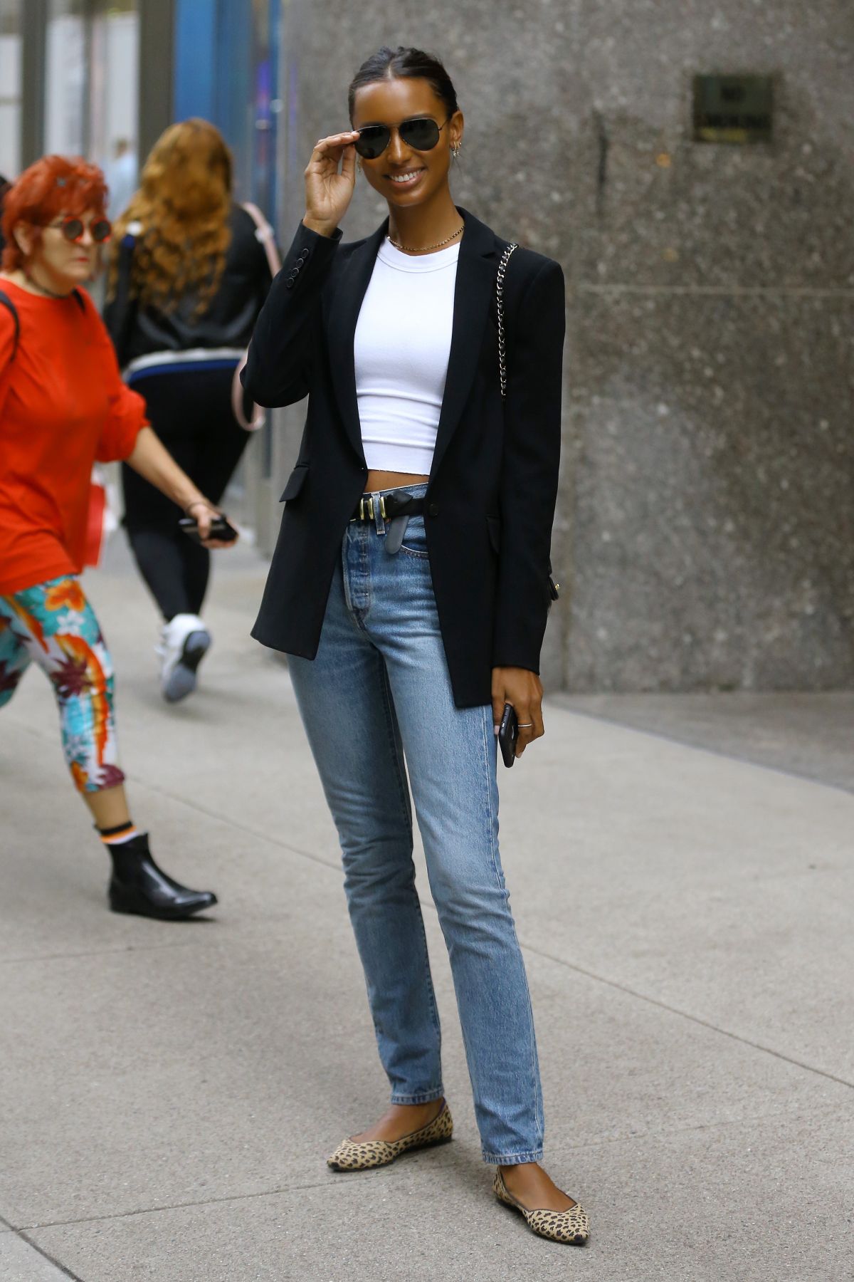 JASMINE TOOKES at Victoria’s Secret Offices in New York 11/02/2018 ...