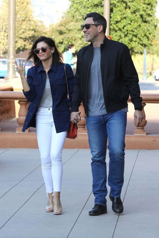 JENNA DEWAN and Steve Kazee Out in Beverly Hills 11/16/2018
