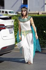 JENNA DEWAN Heading to Halloween Party in Los Angeles 10/31/2018