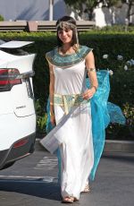 JENNA DEWAN Heading to Halloween Party in Los Angeles 10/31/2018