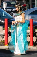 JENNA DEWAN Heading to Halloween Party in Los Angeles 10/31/2018