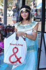 JENNA DEWAN Heading to Halloween Party in Los Angeles 10/31/2018