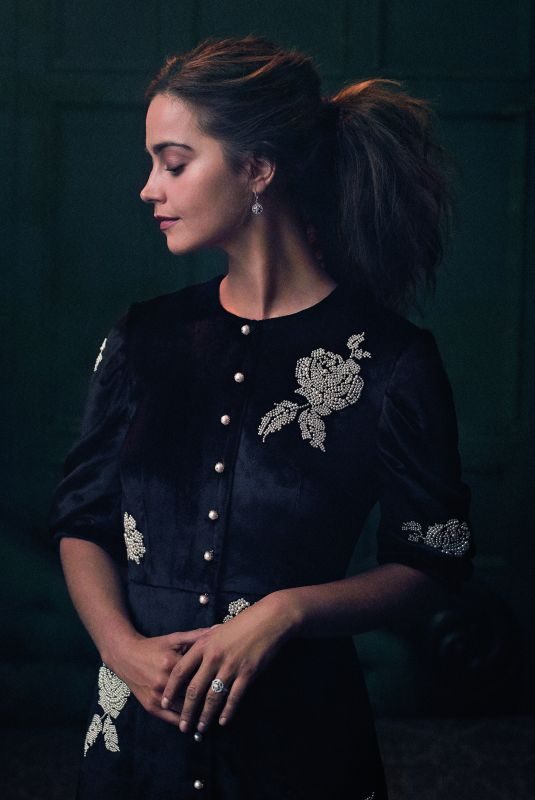 JENNA LOUISE COLEMAN for Harper’s Bazaar Magazine, UK December 2018