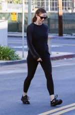 JENNIFER GARNER Leaves a Gym in Brentwood 11/03/2018