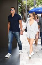 JENNIFER LOPEZ and Alex Rodriguez Out in Miami 11/02/2018