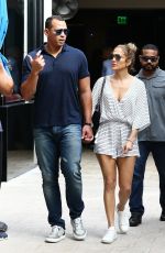 JENNIFER LOPEZ and Alex Rodriguez Out in Miami 11/02/2018