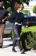 JENNIFER LOPEZ at a Gym in Los Angeles 11/18/2018