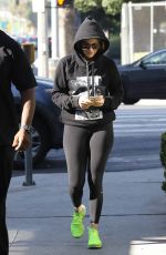 JENNIFER LOPEZ Heading to a Gym in Los Angeles 11/17/2018
