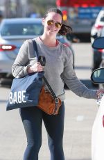 JENNIFER LOVE HEWITT Leaves a Gym in Los Angeles 11/06/2018