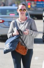 JENNIFER LOVE HEWITT Leaves a Gym in Los Angeles 11/06/2018