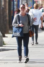 JENNIFER LOVE HEWITT Leaves a Gym in Los Angeles 11/06/2018