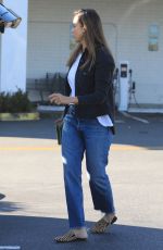 JESSICA ALBA Shopping at Bristol Farms in Los Angeles 11/28/2018