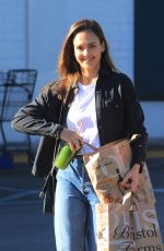 JESSICA ALBA Shopping at Bristol Farms in Los Angeles 11/28/2018