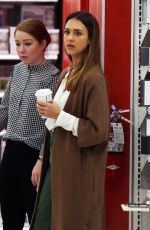 JESSICA ALBA Shopping at Target Store in Los Angeles 11/21/2018