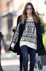 JESSICA BIEL Out and About in New York 11/01/2018