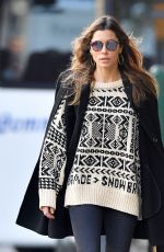JESSICA BIEL Out and About in New York 11/01/2018