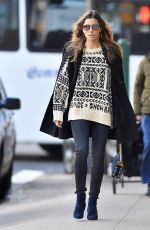 JESSICA BIEL Out and About in New York 11/01/2018