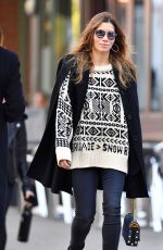 JESSICA BIEL Out and About in New York 11/01/2018