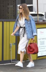 JESSICA BIEL Out for Lunch at Rose Cafe in Venice Beach 11/04/2018