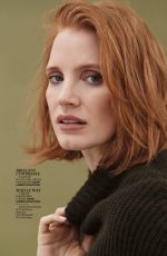 JESSICA CHASTAIN in Madame Figaro Magazine, November 2018