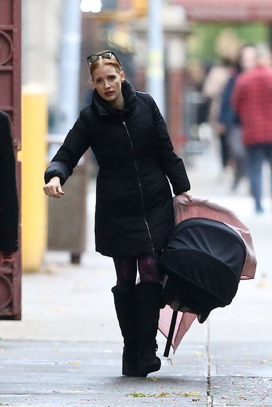 JESSICA CHASTAIN Out in New York 11/13/2018