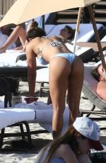 JESSICA LEDON in Bikini at a Beach in Miami 11/19/2018