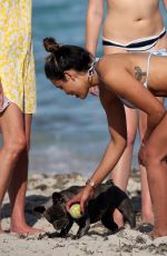 JESSICA LEDON in Bikini at a Beach in Miami 11/19/2018