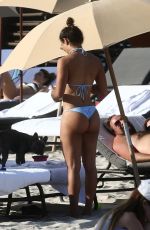 JESSICA LEDON in Bikini at a Beach in Miami 11/19/2018