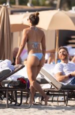 JESSICA LEDON in Bikini at a Beach in Miami 11/20/2018