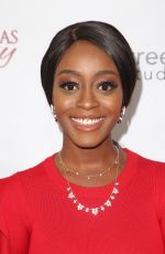 JESSICA OBILOM at Christmas Harmony Premiere in Los Angeles 11/07/2018